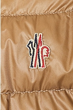 Moncler Grenoble Chaviere Jacket in Beige, view 7, click to view large image.