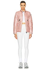 Moncler Grenoble Pontaix Jacket in Pink, view 6, click to view large image.