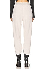 Moncler Grenoble Drawstring Sweatpant in White, view 3, click to view large image.