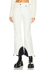 Moncler Grenoble Ski Pant in White, view 1, click to view large image.