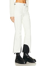 Moncler Grenoble Ski Pant in White, view 2, click to view large image.
