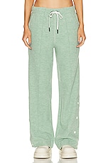Moncler Grenoble Sweatpant in Green, view 1, click to view large image.
