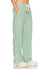 Moncler Grenoble Sweatpant in Green, view 2, click to view large image.