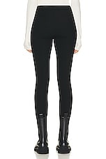 Moncler Grenoble High Waisted Ski Pant in Black, view 3, click to view large image.