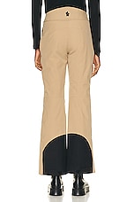 Moncler Grenoble Ski Pant in Beige, view 3, click to view large image.
