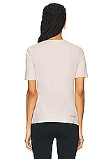Moncler Grenoble Short Sleeve T-shirt in Pink, view 4, click to view large image.