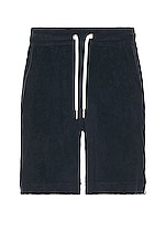 Moncler Shorts in Navy, view 1, click to view large image.