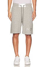 Moncler Short in Grey, view 5, click to view large image.