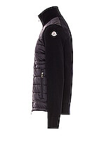 Moncler Cardigan in Navy, view 3, click to view large image.