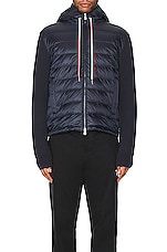 Moncler Cardigan in Navy, view 4, click to view large image.