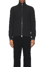 Moncler Cardigan in Black, view 4, click to view large image.