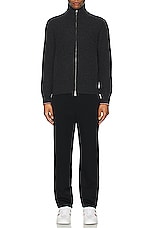 Moncler Cardigan in Black, view 5, click to view large image.