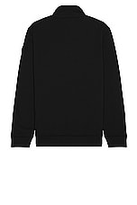 Moncler T Neck Jersey in Black, view 2, click to view large image.