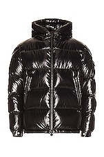 Moncler Ecrins Jacket in Black, view 1, click to view large image.