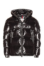 Moncler Ecrins Jacket in Black, view 2, click to view large image.