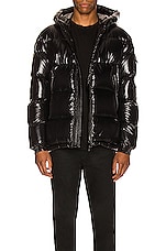 Moncler Ecrins Jacket in Black, view 5, click to view large image.