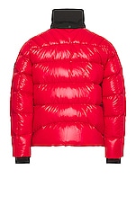 Moncler Zubair Jacket in Red, view 2, click to view large image.