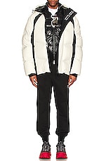 Moncler Korovin Jacket in White, view 6, click to view large image.