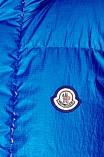 Moncler Lawu Vest in Blue, view 3, click to view large image.