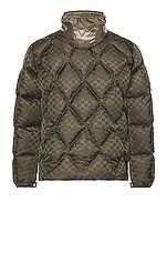 Moncler Nijima Jacket in Olive, view 3, click to view large image.
