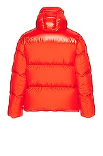 Moncler Damavand Jacket in Orange, view 2, click to view large image.