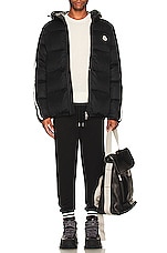 Moncler Sanbesan Jacket in Black, view 7, click to view large image.