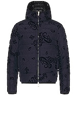 Moncler Darbon Jacket in Bandana Print, view 1, click to view large image.