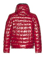 Moncler Galion Jacket in Red, view 2, click to view large image.