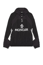 Moncler Mattres Jacket in Black, view 1, click to view large image.