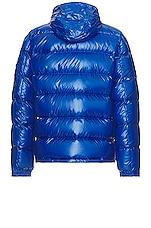 Moncler Bourne Jacket in Bluette, view 3, click to view large image.