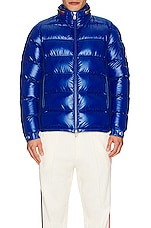 Moncler Bourne Jacket in Bluette, view 6, click to view large image.
