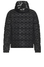 Moncler Bourne Jacket in Black, view 3, click to view large image.