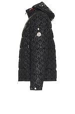 Moncler Bourne Jacket in Black, view 4, click to view large image.
