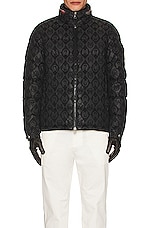 Moncler Bourne Jacket in Black, view 6, click to view large image.