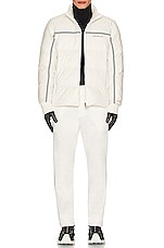 Moncler Michael Jacket in White, view 7, click to view large image.