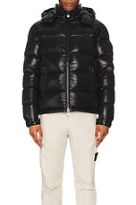 Moncler Maya Jacket in Black, view 5, click to view large image.