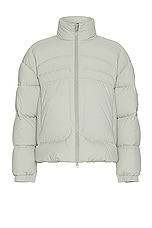 Moncler Dofida Jacket in Grey, view 1, click to view large image.