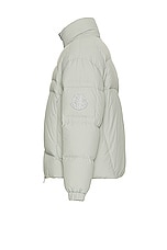 Moncler Dofida Jacket in Grey, view 3, click to view large image.