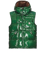 Moncler Karakorum Jacket in Green, view 3, click to view large image.