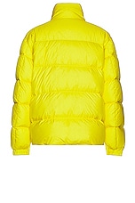 Moncler Citala Jacket in Yellow, view 2, click to view large image.