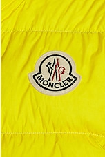 Moncler Citala Jacket in Yellow, view 3, click to view large image.