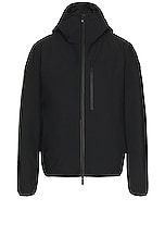 Moncler Lausfer Jacket in Black, view 1, click to view large image.