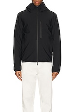 Moncler Lausfer Jacket in Black, view 4, click to view large image.
