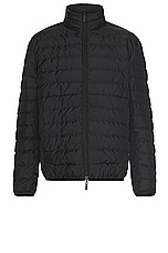 Moncler Ponset Jacket in Black, view 2, click to view large image.