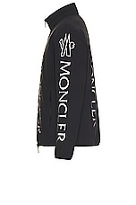 Moncler Ponset Jacket in Black, view 4, click to view large image.