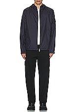 Moncler Etiache Jacket in Dark Navy Blue, view 6, click to view large image.