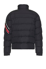 Moncler Solayan Jacket in Navy, view 2, click to view large image.