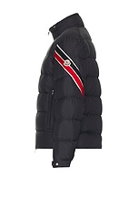 Moncler Solayan Jacket in Navy, view 3, click to view large image.