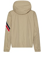 Moncler Claut Jacket in Taupe, view 2, click to view large image.