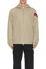 Moncler Claut Jacket in Taupe, view 5, click to view large image.